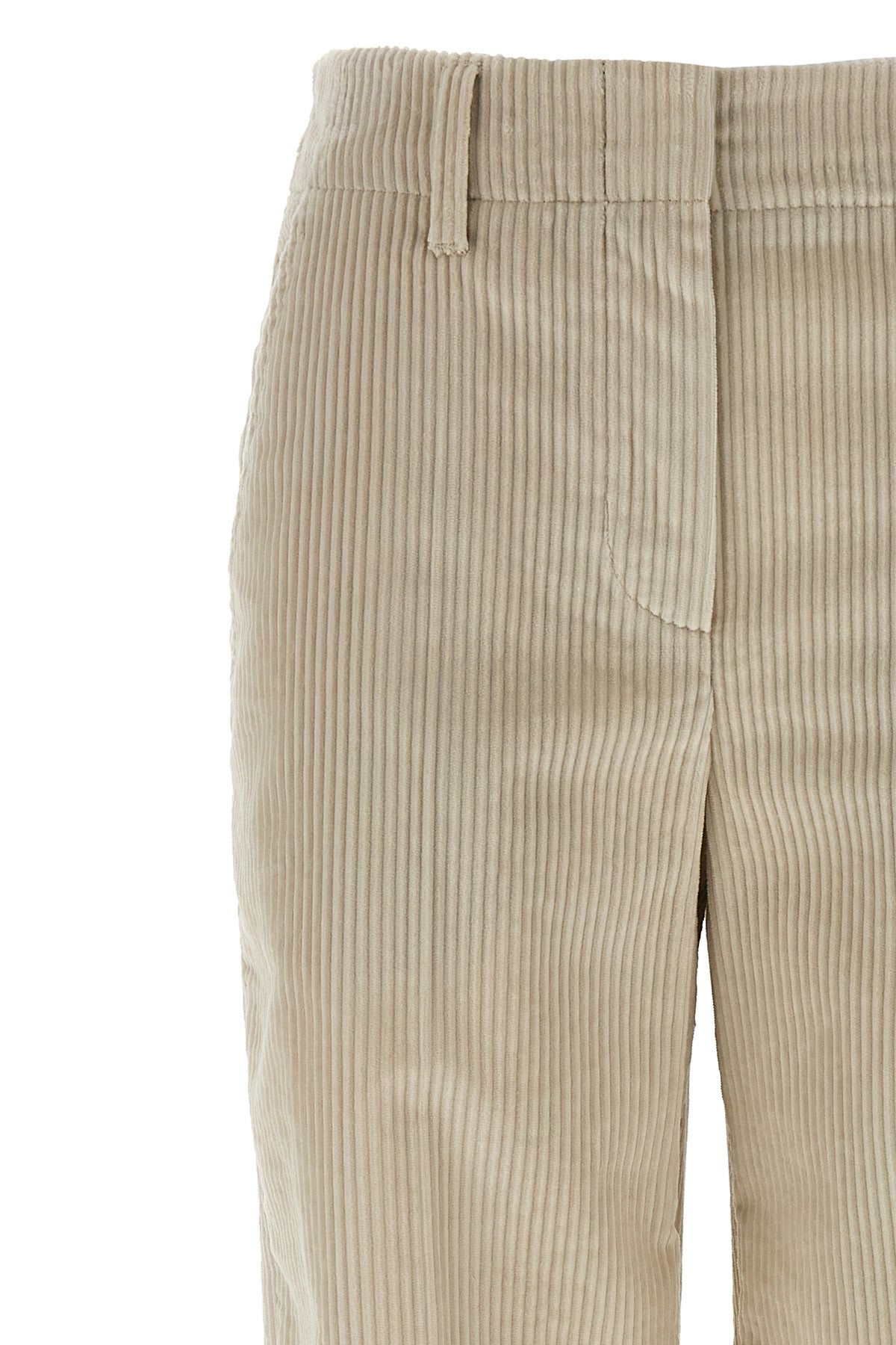 BRUNELLO CUCINELLI Monile velvet pants For Women 100% cotton