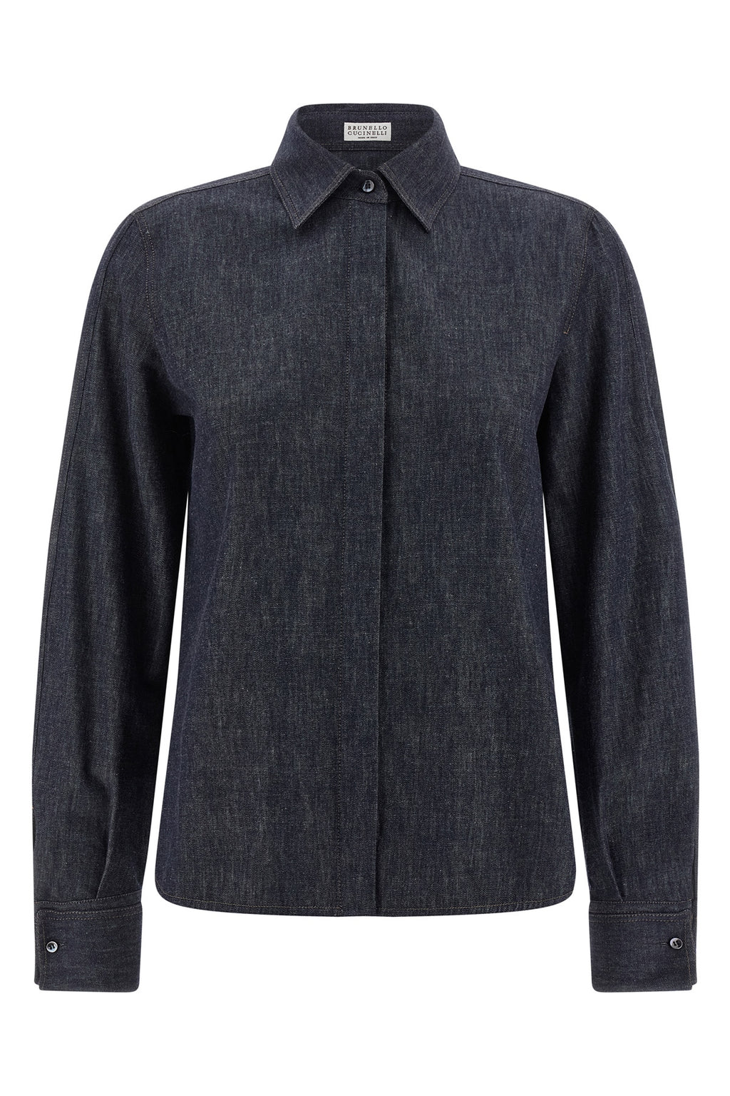 BRUNELLO CUCINELLI Monile denim shirt For Women 100% cotton