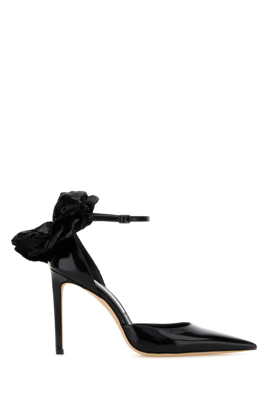 JIMMY CHOO MARJA 100 For Women Exterior: 100% Leather Interior: 100% Leather Sole: Leather