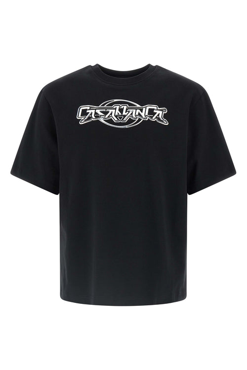 CASABLANCA 'Casablanca Chrome' T-shirt For Men 100% organic cotton