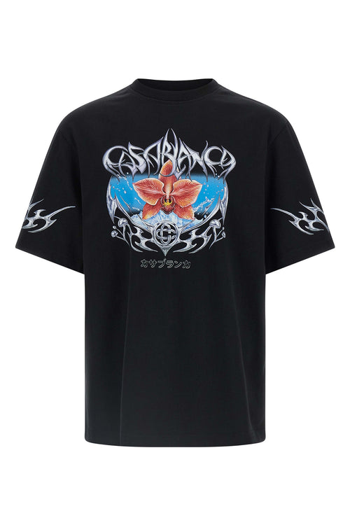 CASABLANCA 'Blades' T-shirt For Men 100% organic cotton