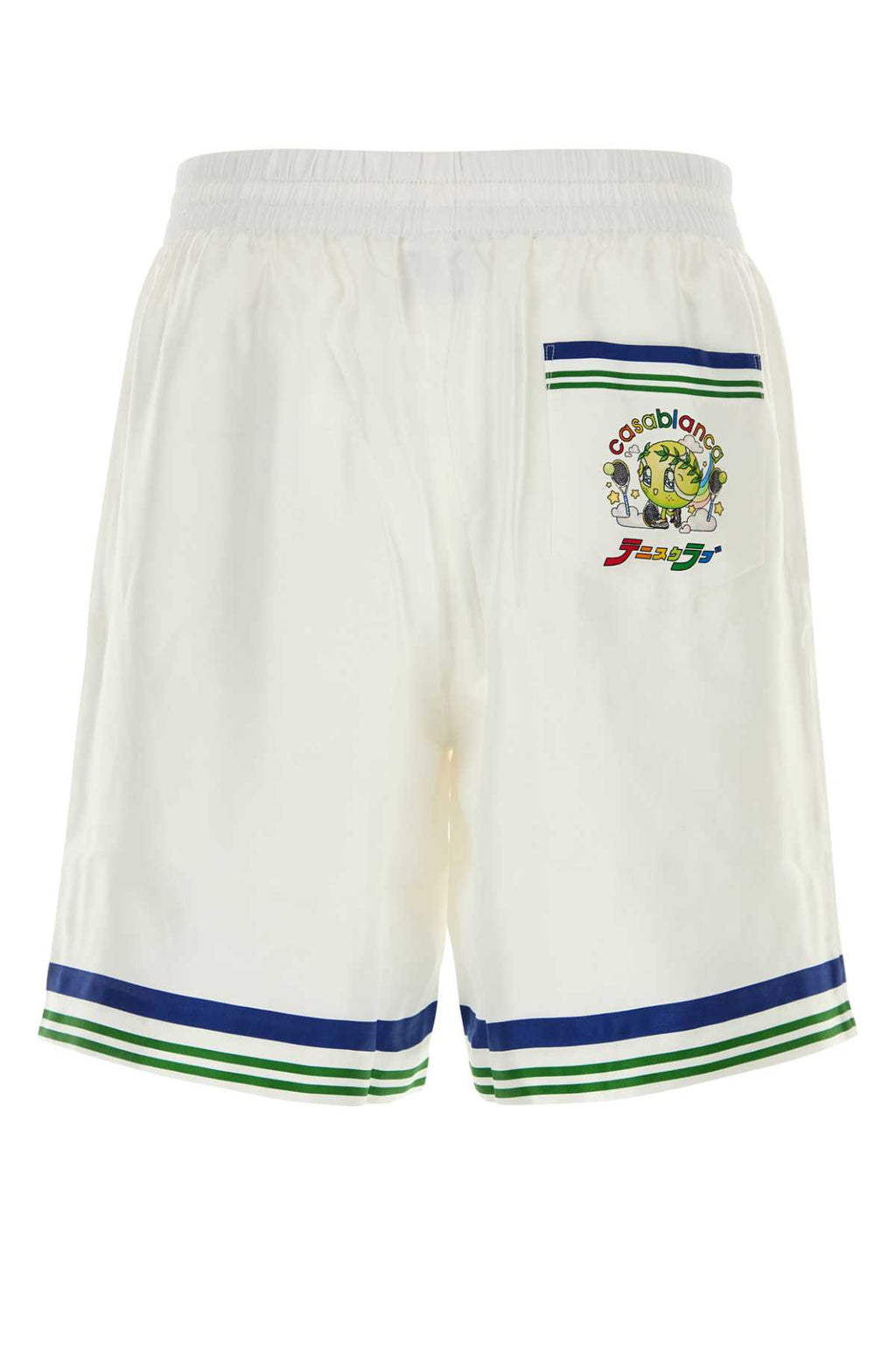 CASABLANCA DRAWSTRING SHORTS For Men 100% Silk