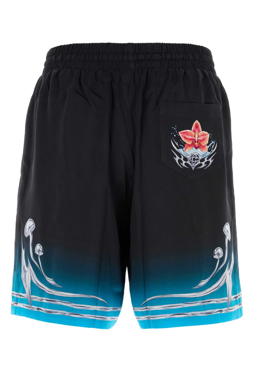 CASABLANCA DRAWSTRING SHORTS For Men 100% Silk