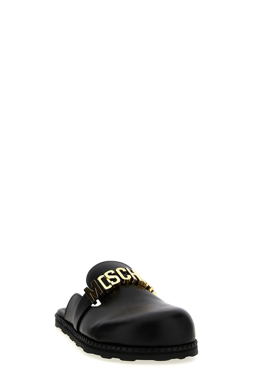 MOSCHINO 'Birky' sabots For Men 100% vl