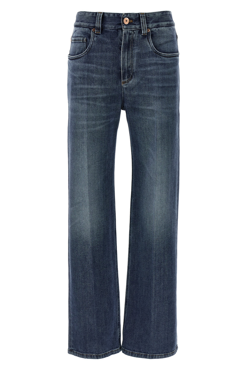 BRUNELLO CUCINELLI 'Contemporary Loose' jeans For Women 99% cotton, 1% elastane