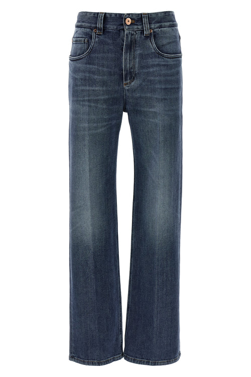 BRUNELLO CUCINELLI 'Contemporary Loose' jeans For Women 99% cotton, 1% elastane