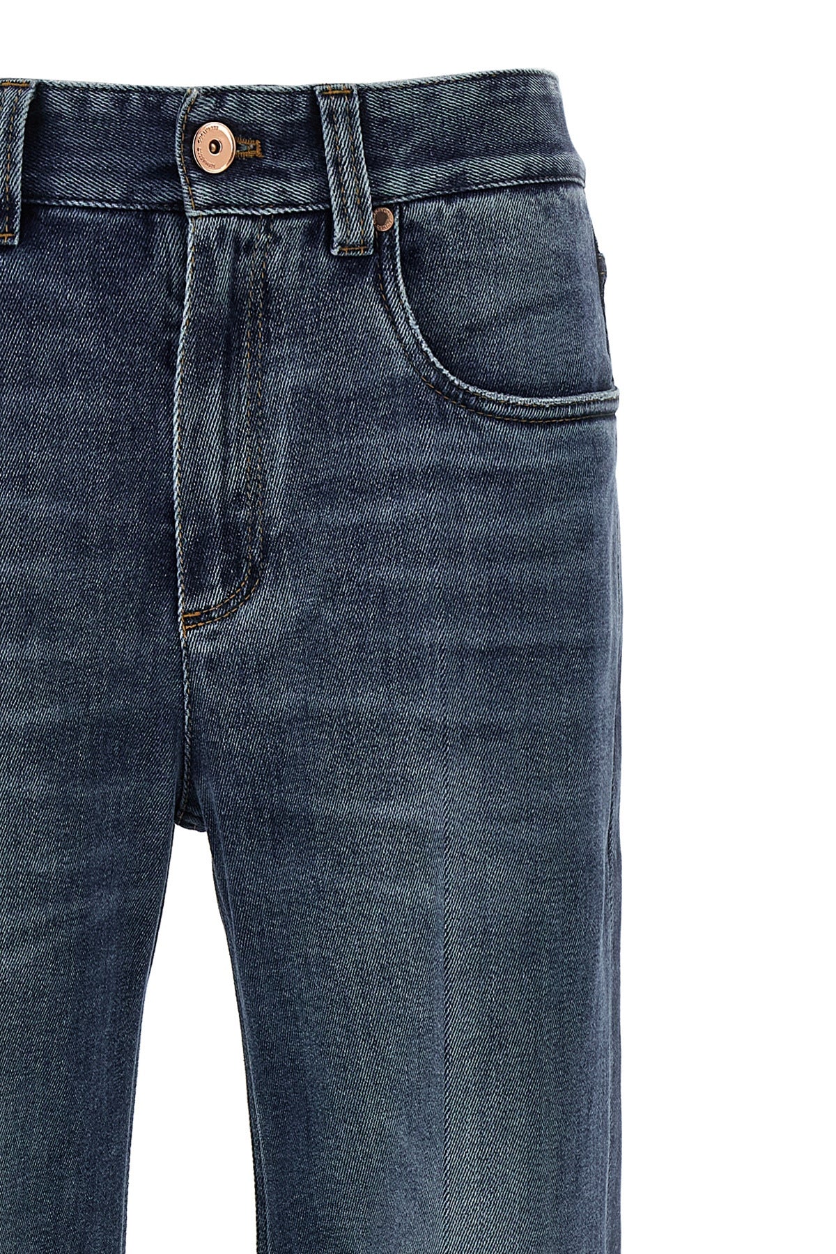 BRUNELLO CUCINELLI 'Contemporary Loose' jeans For Women 99% cotton, 1% elastane