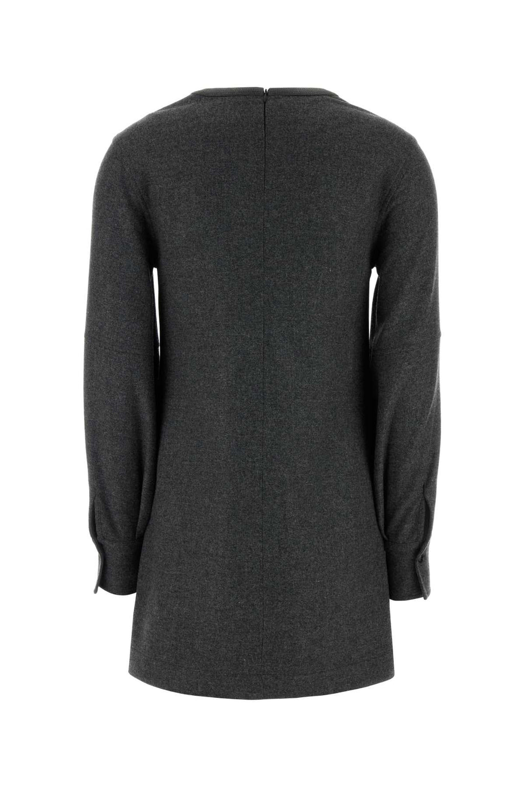 BRUNELLO CUCINELLI DRESS For Women Exterior: 95% Virgin wool 5% Cashmere Lining: 74% Acetate 26% Silk