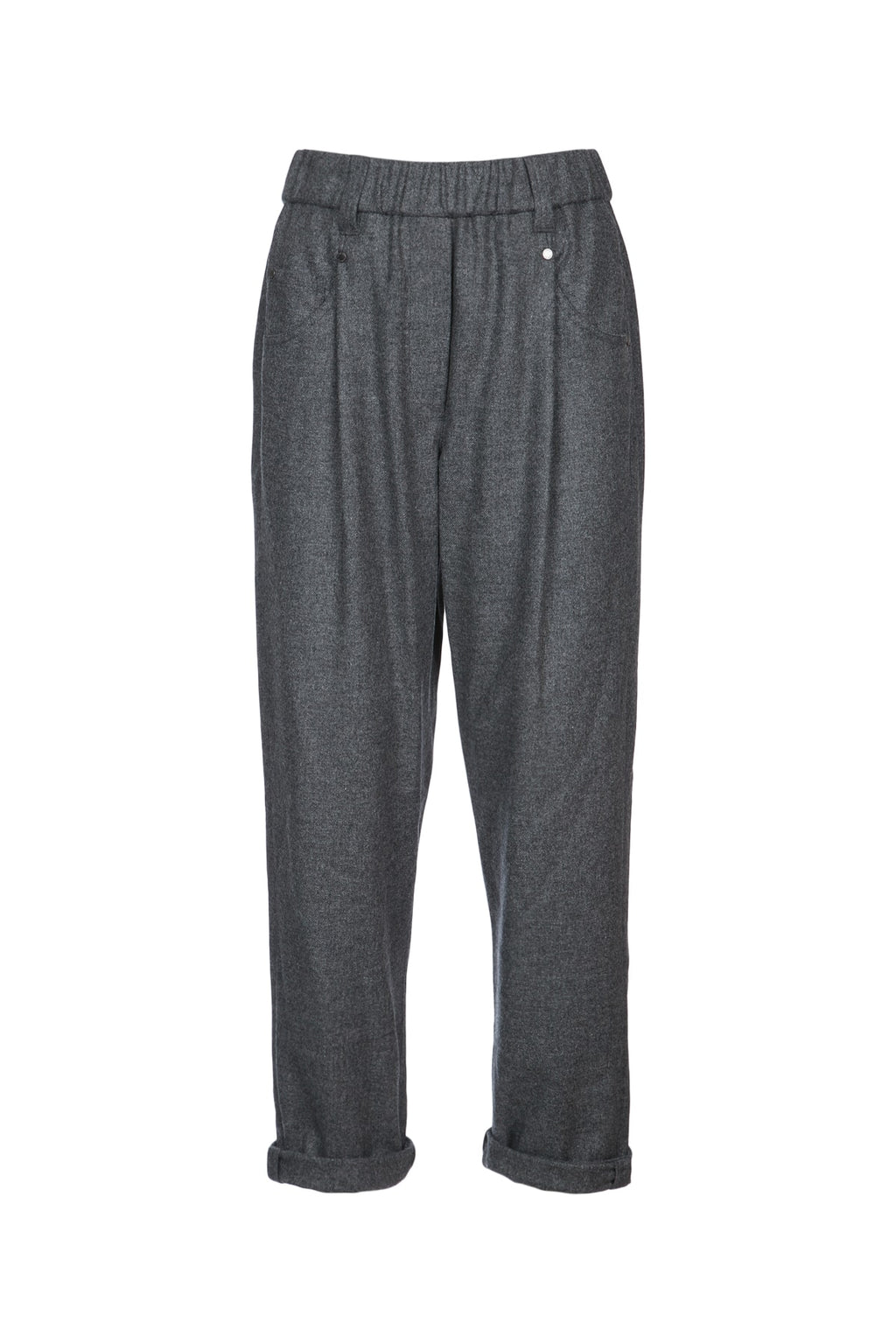 BRUNELLO CUCINELLI PANTS For Women 100% CASHMERE