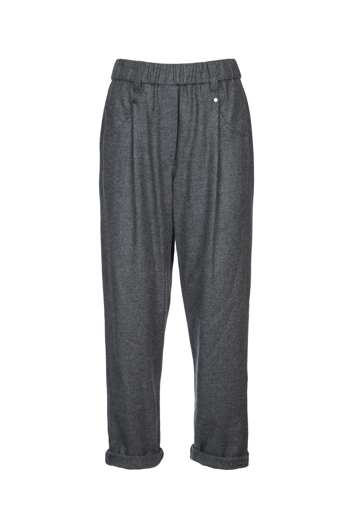 BRUNELLO CUCINELLI PANTS For Women 100% CASHMERE