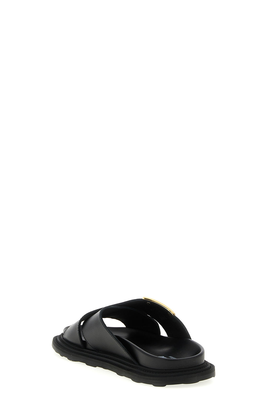 MOSCHINO Leather sandals For Men 100% leather