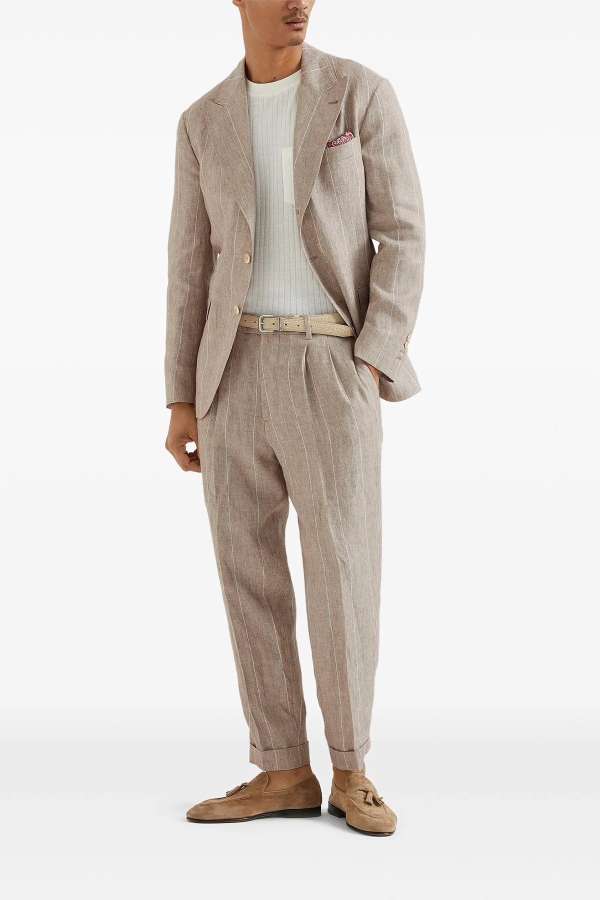 BRUNELLO CUCINELLI Striped blazer