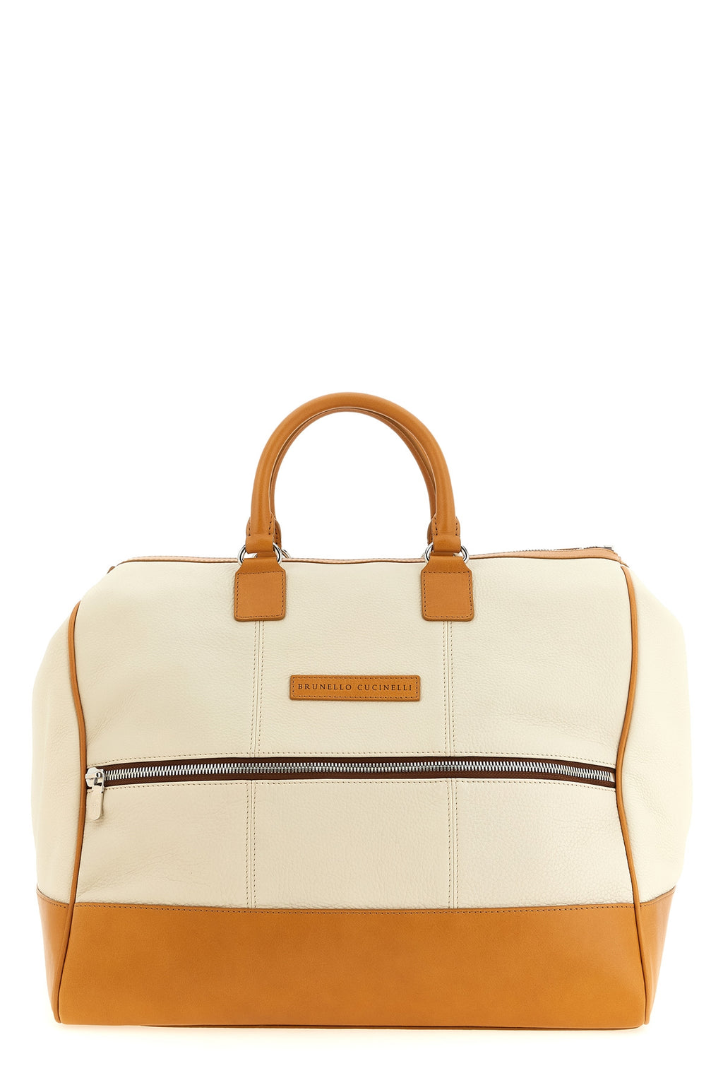 BRUNELLO CUCINELLI Leather duffel bag