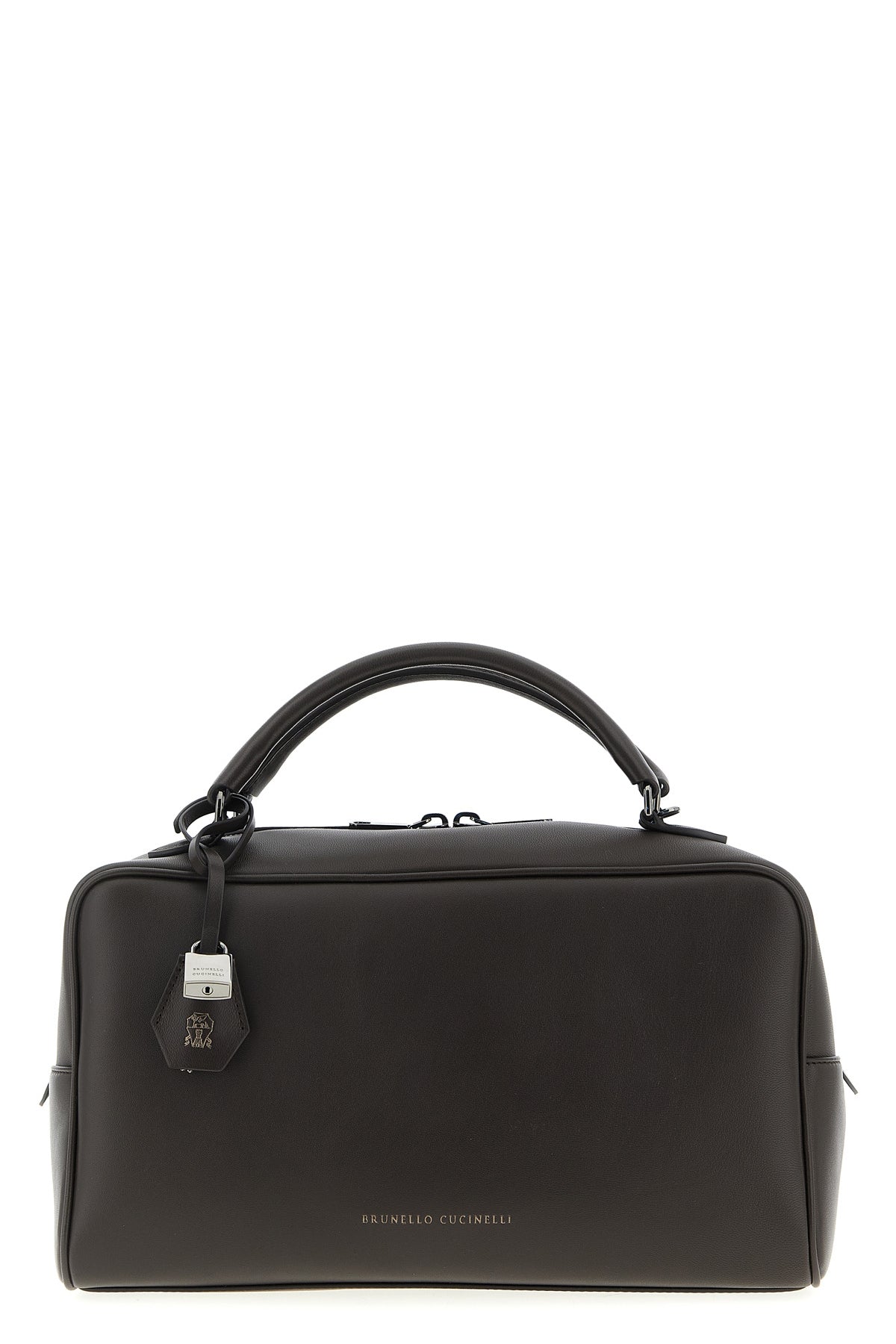 BRUNELLO CUCINELLI 'Boston Explorer' medium handbag For Women 100% lamb leather (Ovis Aries)