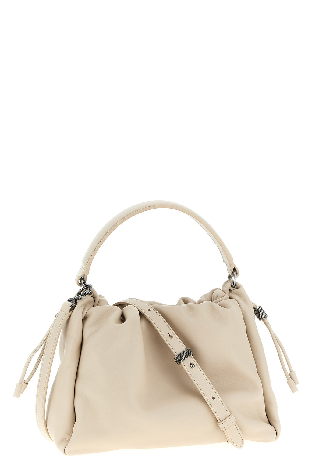 BRUNELLO CUCINELLI 'Bucket Mellow' small handbag For Women 100% lamb leather (Ovis Aries)