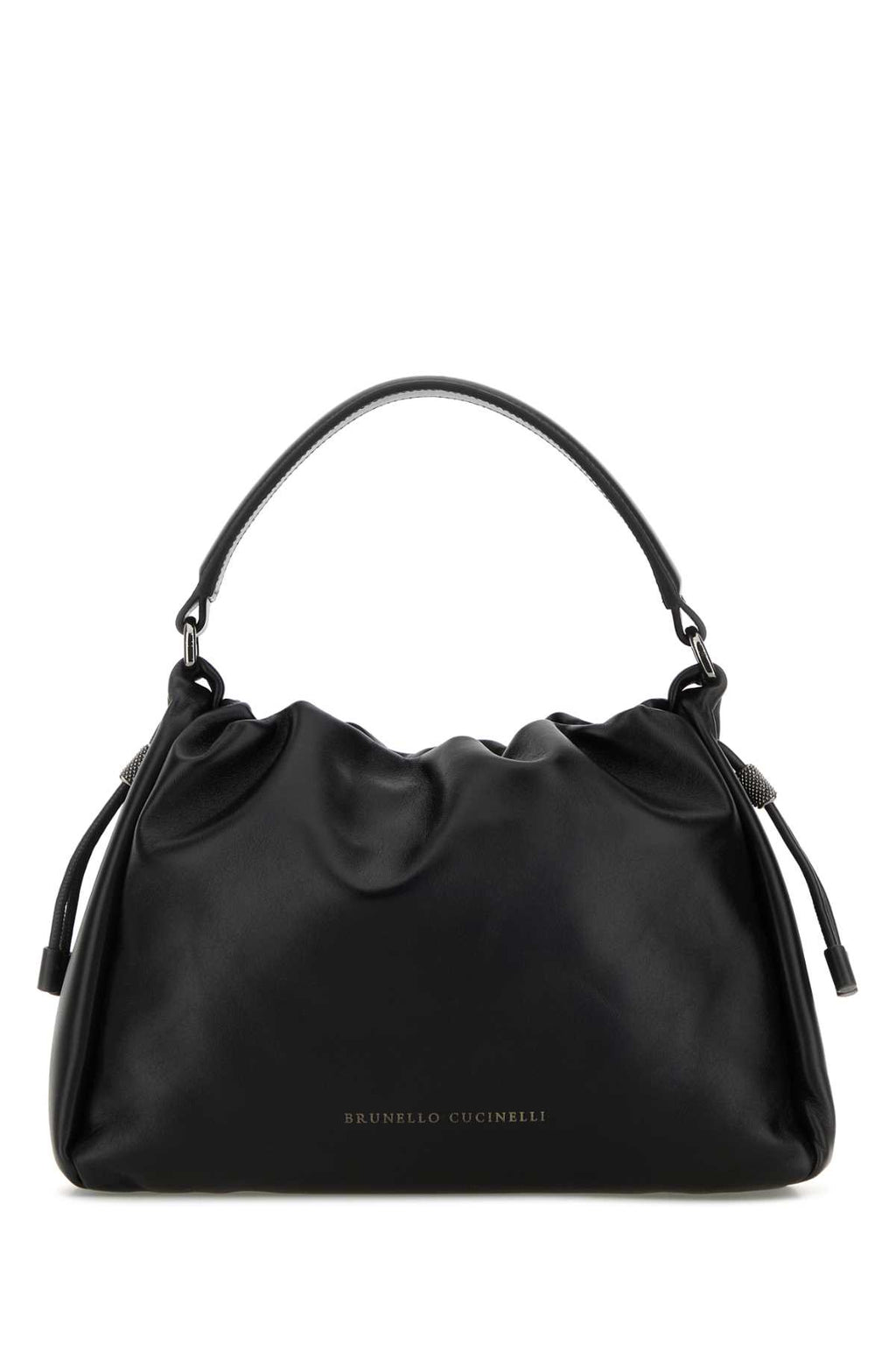 BRUNELLO CUCINELLI SHOULDER-STRAP BAG For Women Exterior: 100% Leather Lining: 100% suede Finishing: Ruthenium