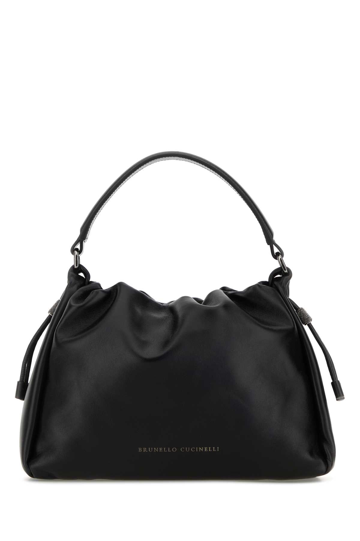 BRUNELLO CUCINELLI SHOULDER-STRAP BAG For Women Exterior: 100% Leather Lining: 100% suede Finishing: Ruthenium
