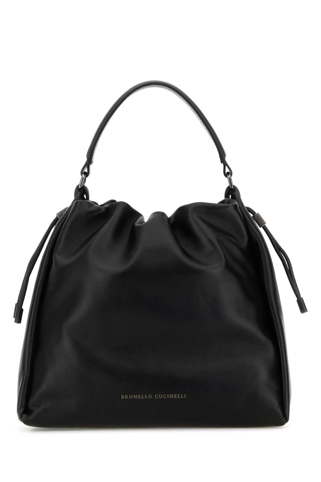 BRUNELLO CUCINELLI SHOULDER-STRAP BAG For Women Exterior: 100% Leather Lining: 100% suede Finishing: Ruthenium