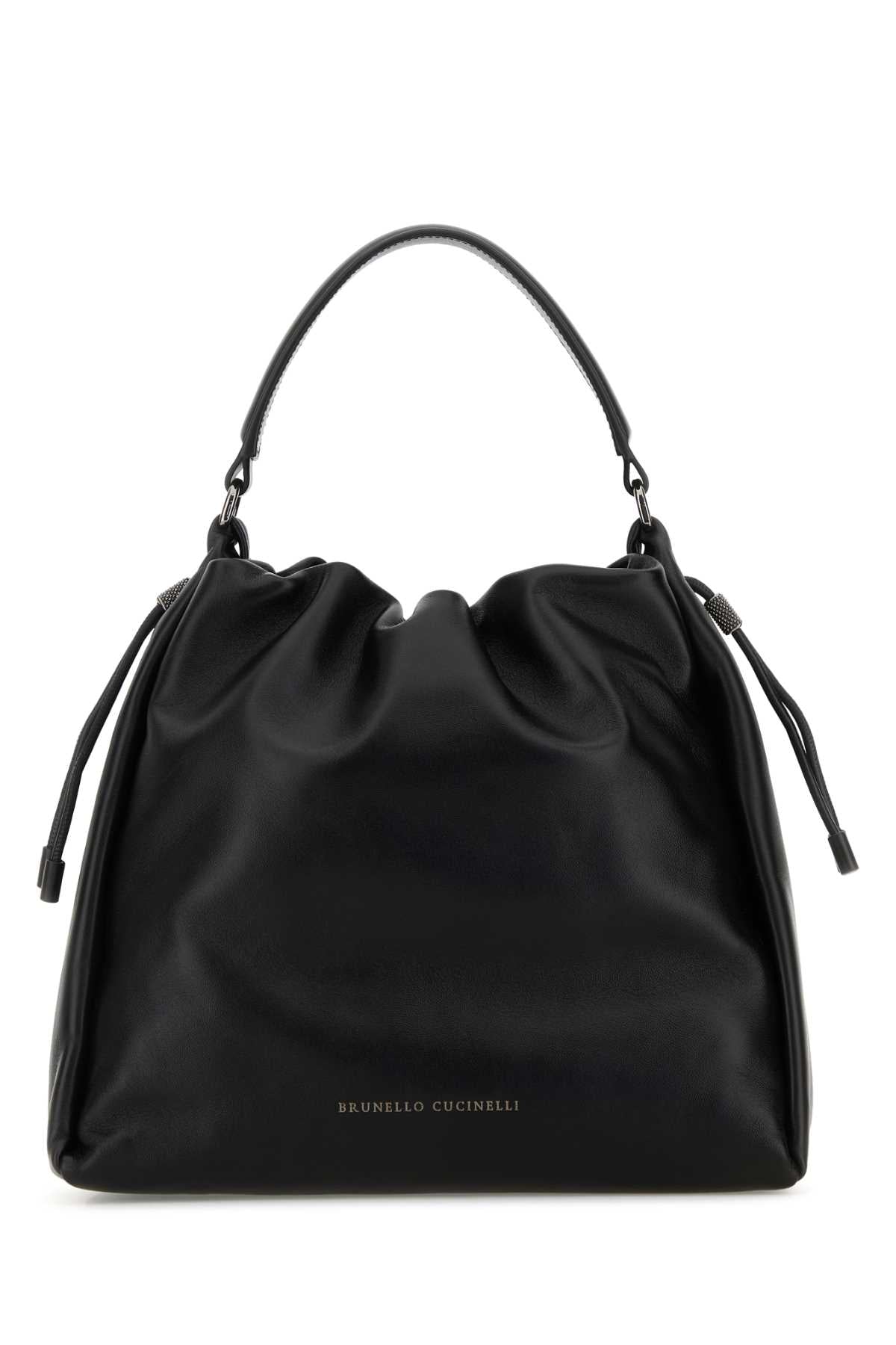 BRUNELLO CUCINELLI SHOULDER-STRAP BAG For Women Exterior: 100% Leather Lining: 100% suede Finishing: Ruthenium
