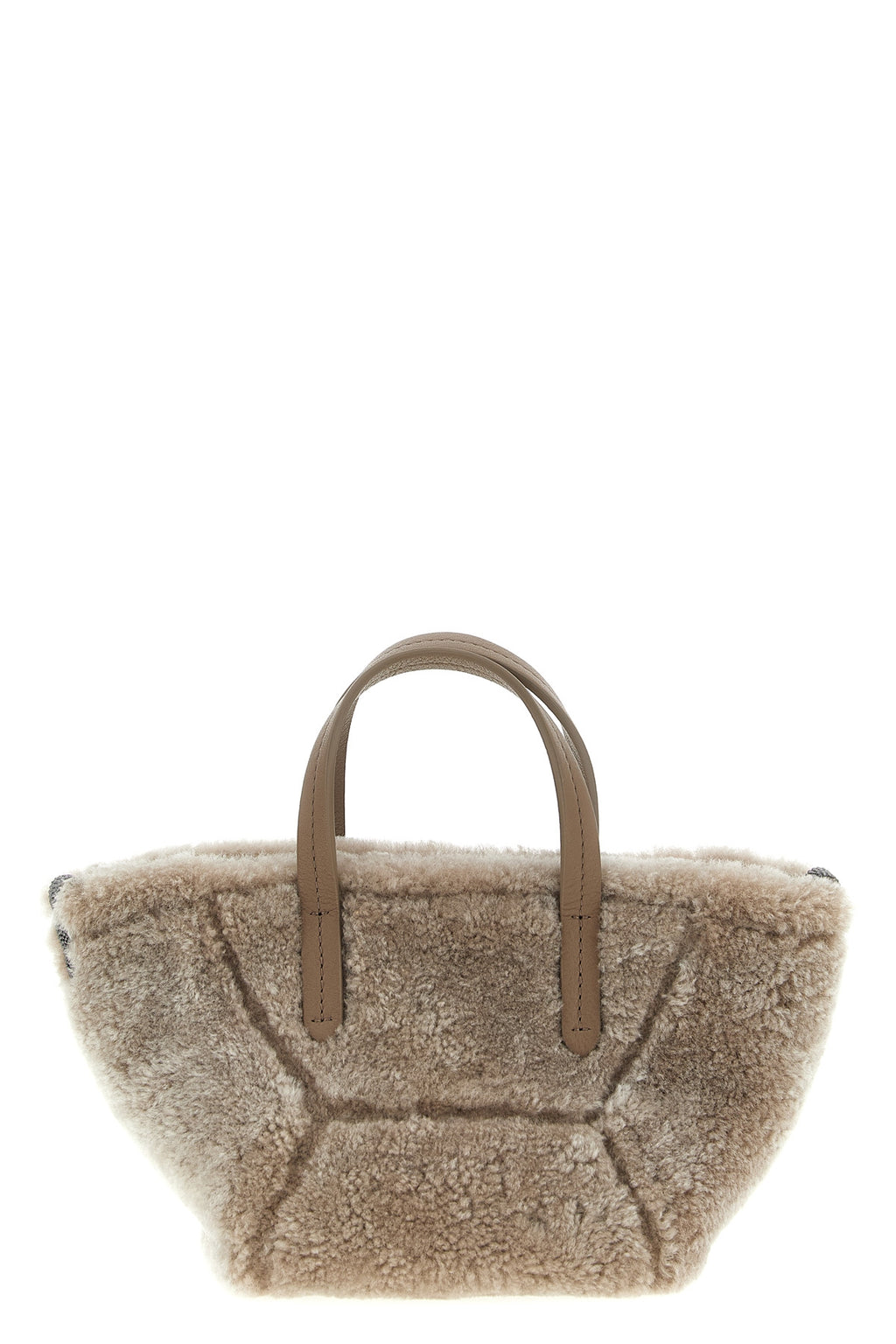 BRUNELLO CUCINELLI 'BC Duo' mini handbag For Women 100% lamb leather (Ovis Aries)