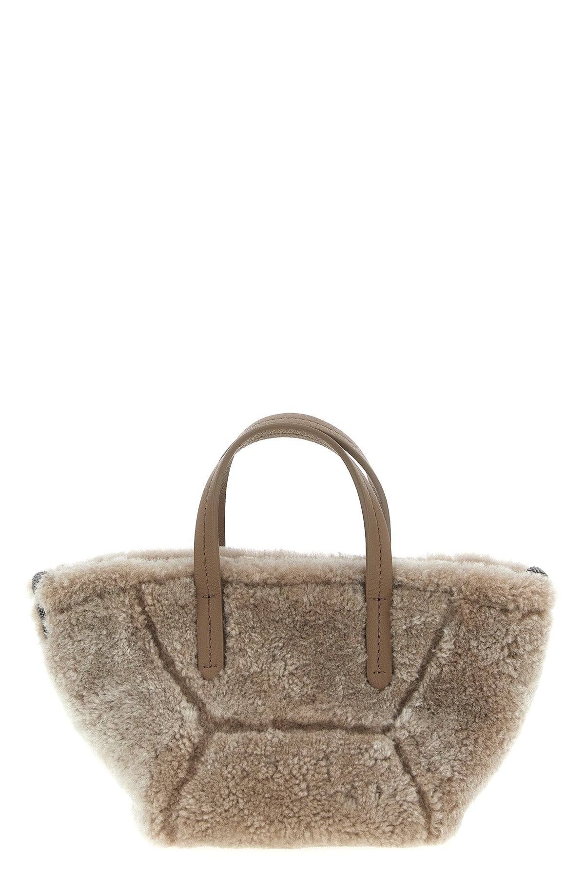 BRUNELLO CUCINELLI 'BC Duo' mini handbag For Women 100% lamb leather (Ovis Aries)