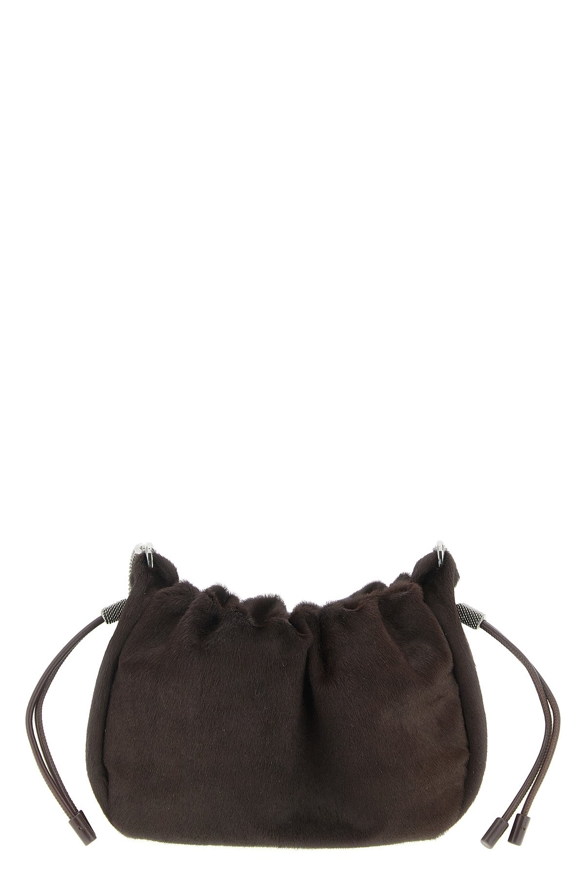 BRUNELLO CUCINELLI 'Bucket Mellow' mini crossbody bag For Women 100% calfskin leather (Bos Taurus)