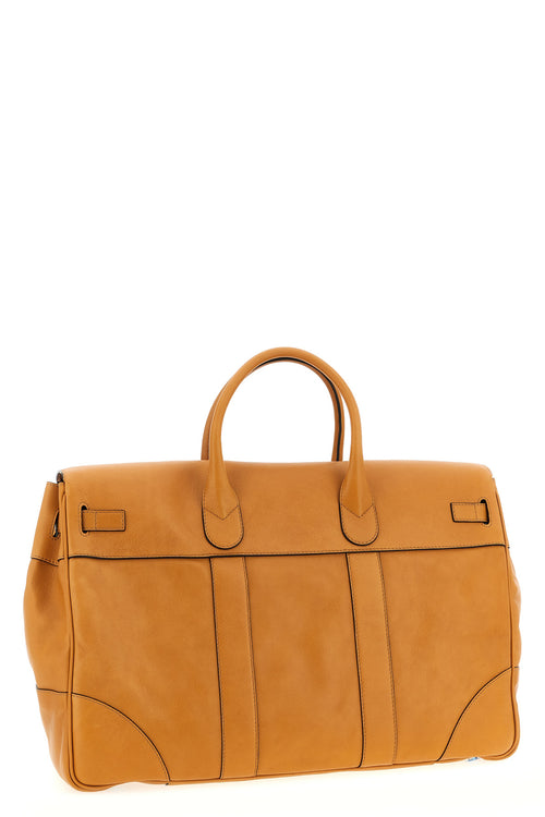 BRUNELLO CUCINELLI 'Country' duffel bag For Men 100% calfskin leather (Bos Taurus)