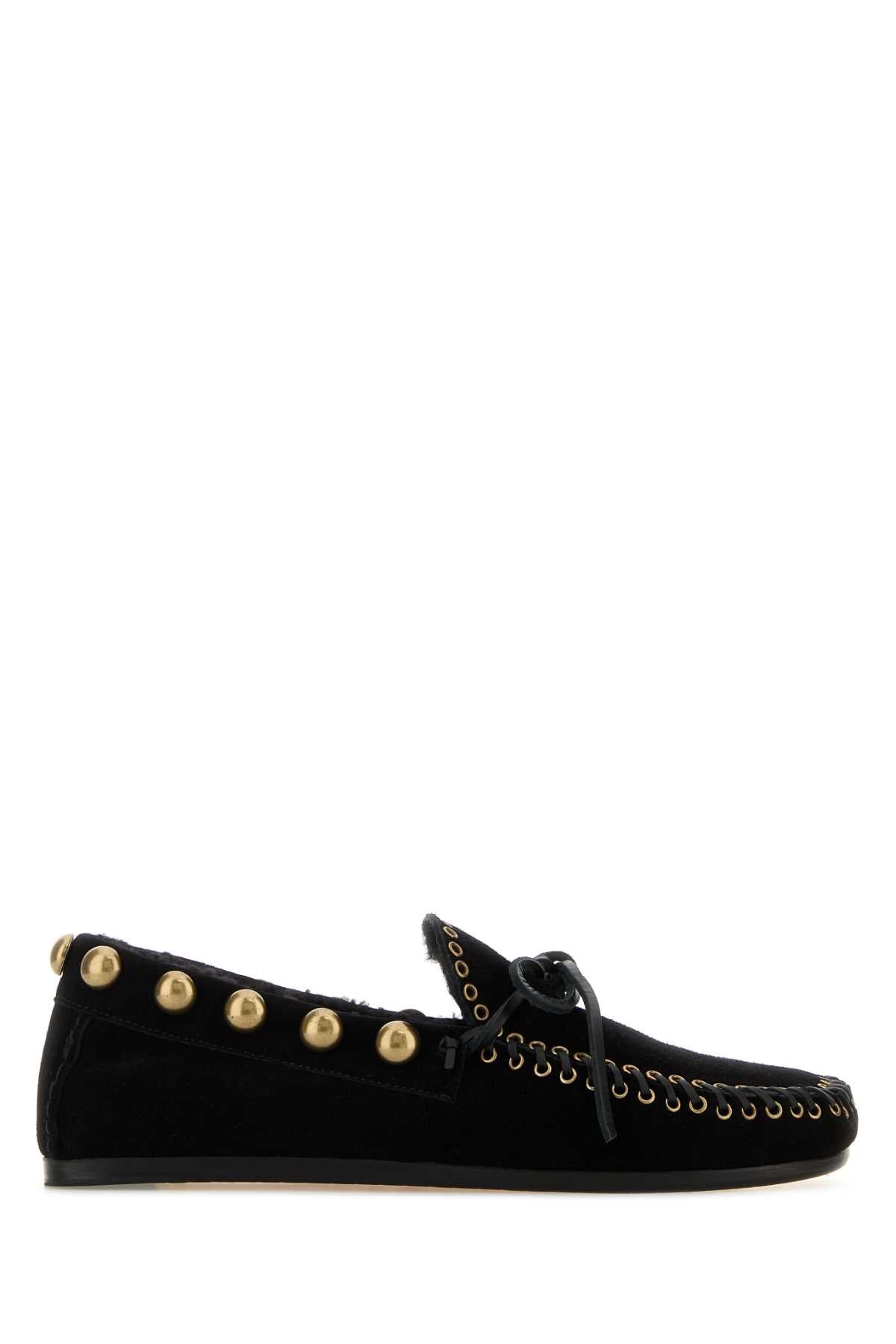ISABEL MARANT MOCASSINI For Women Exterior: 100% Suede Interior: 100% Shearling Sole: Leather