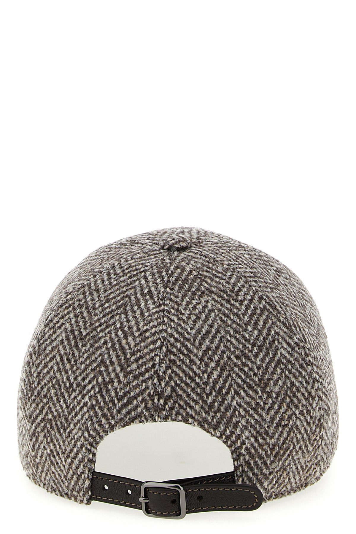 BRUNELLO CUCINELLI 'Shiny Band' hat For Women 73% virgin wool, 27% polyamide