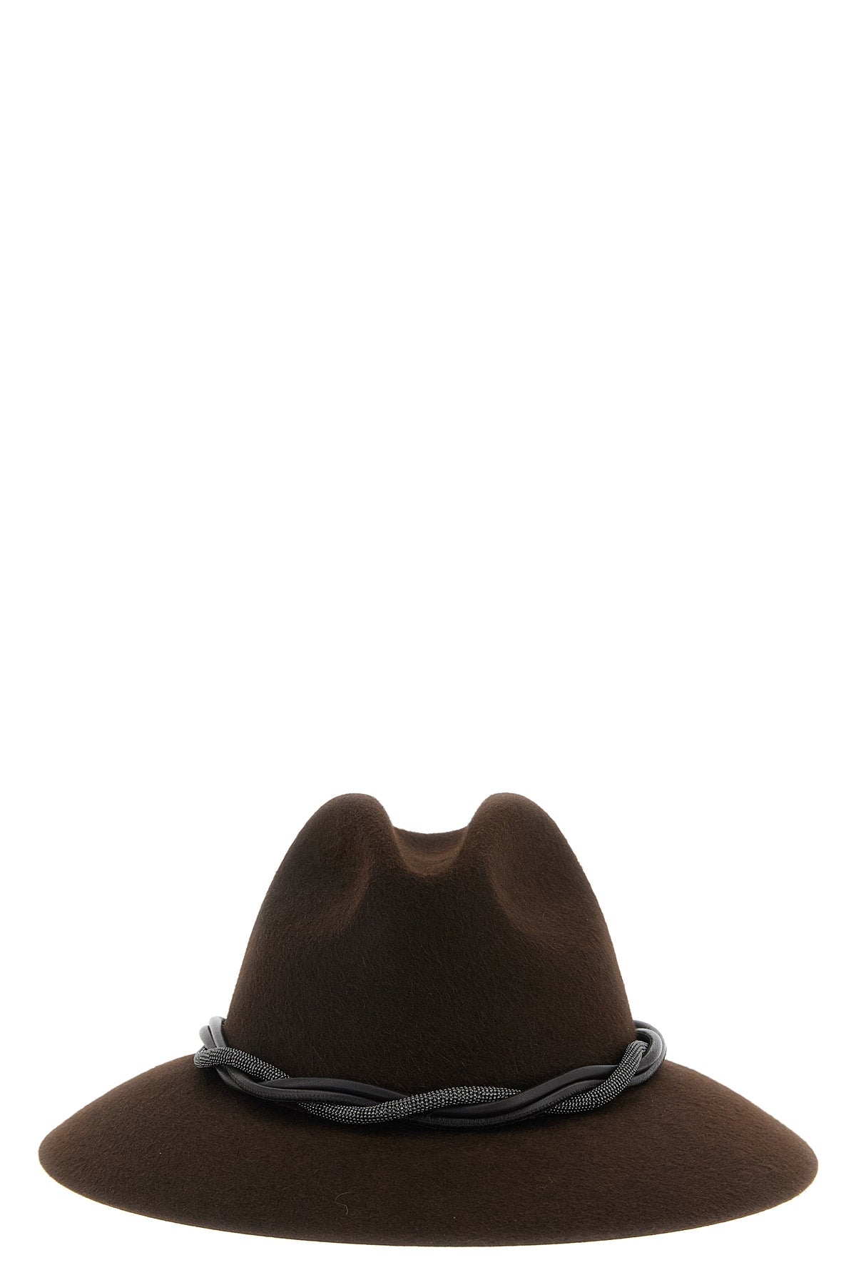BRUNELLO CUCINELLI 'Fedora' Monile's hat For Women 100% felt