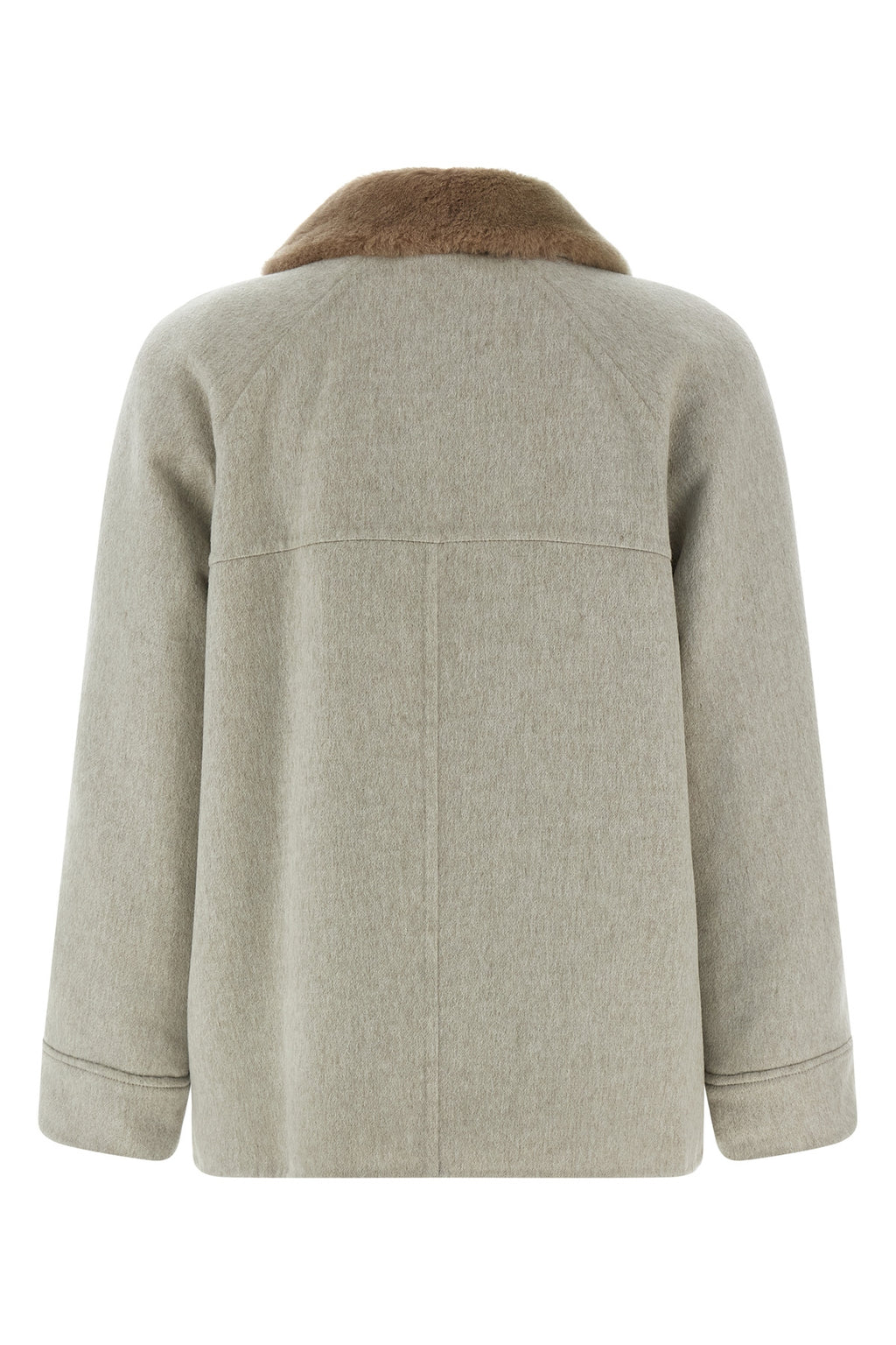 BRUNELLO CUCINELLI Sheepskin insert jacket