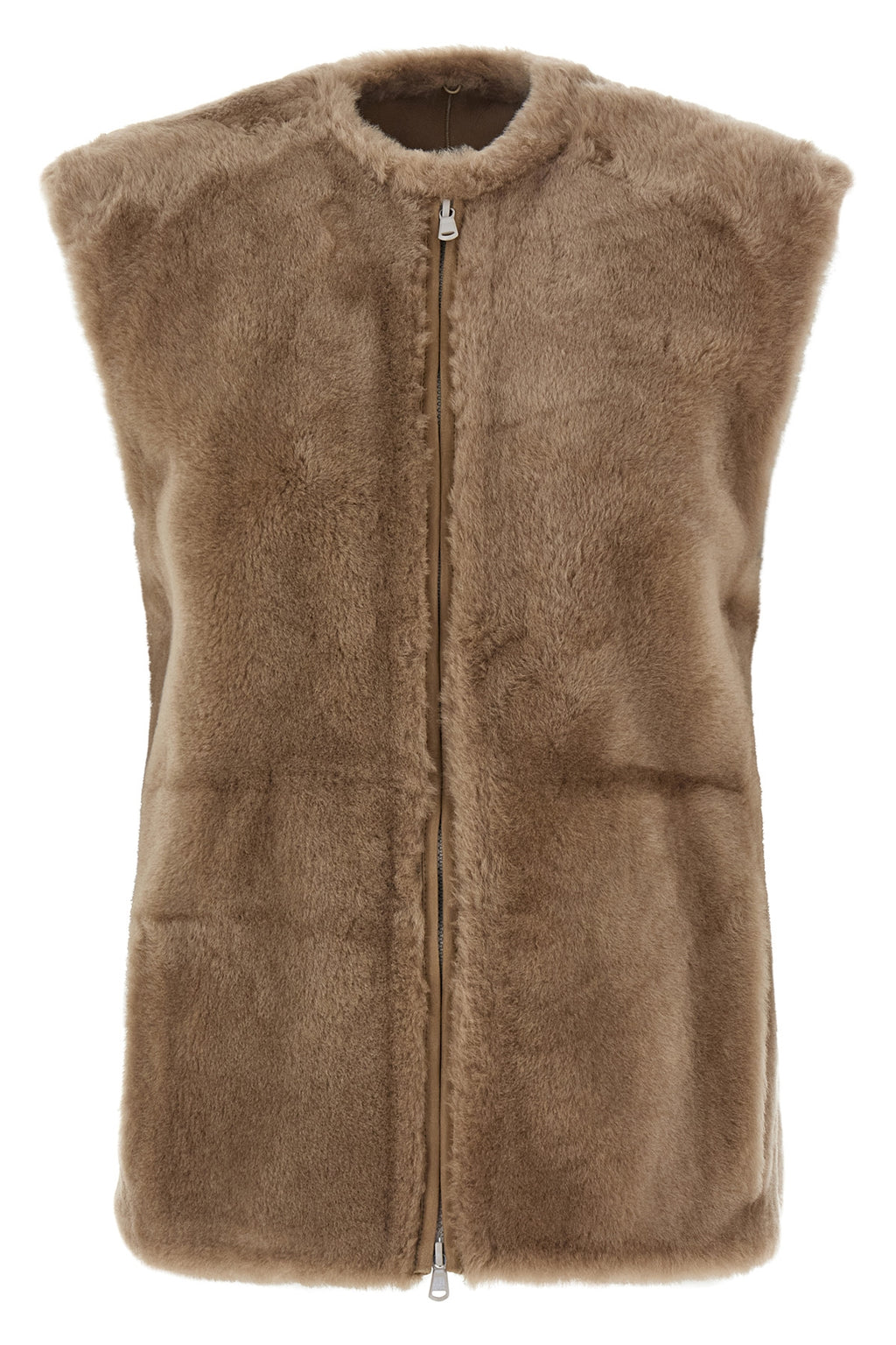 BRUNELLO CUCINELLI Sheepskin insert jacket