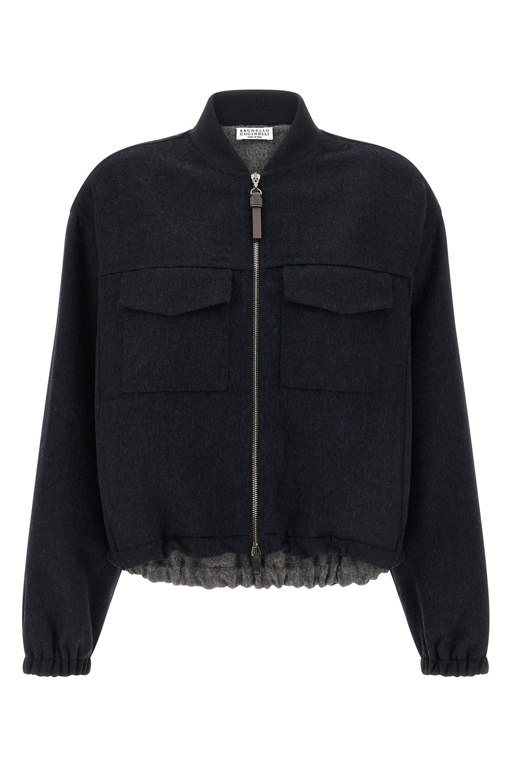 BRUNELLO CUCINELLI 'Shiny Zipper Pull' bomber jacket