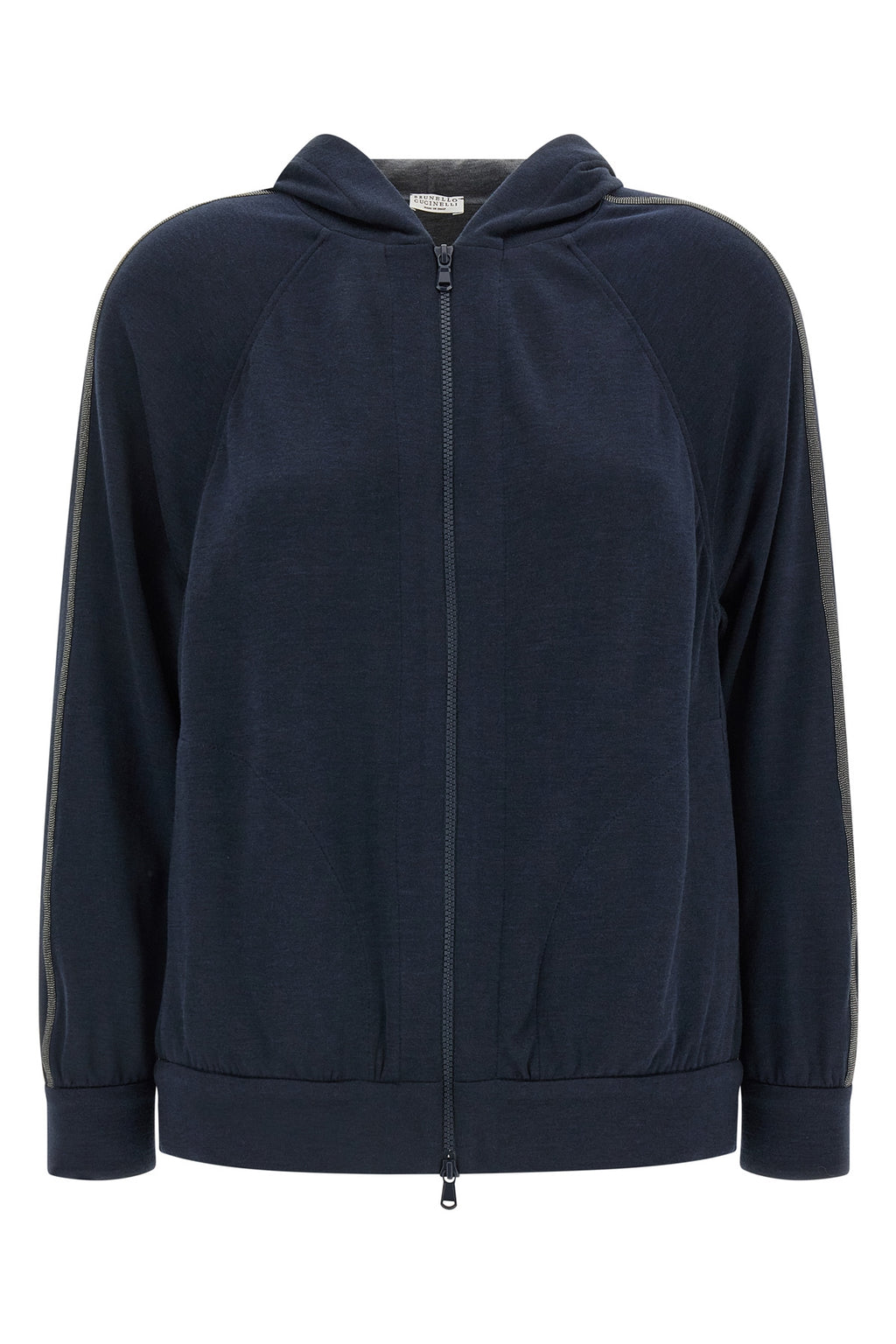 BRUNELLO CUCINELLI Monile hoodie For Women 67% cotton 31% silk 2% polyamide