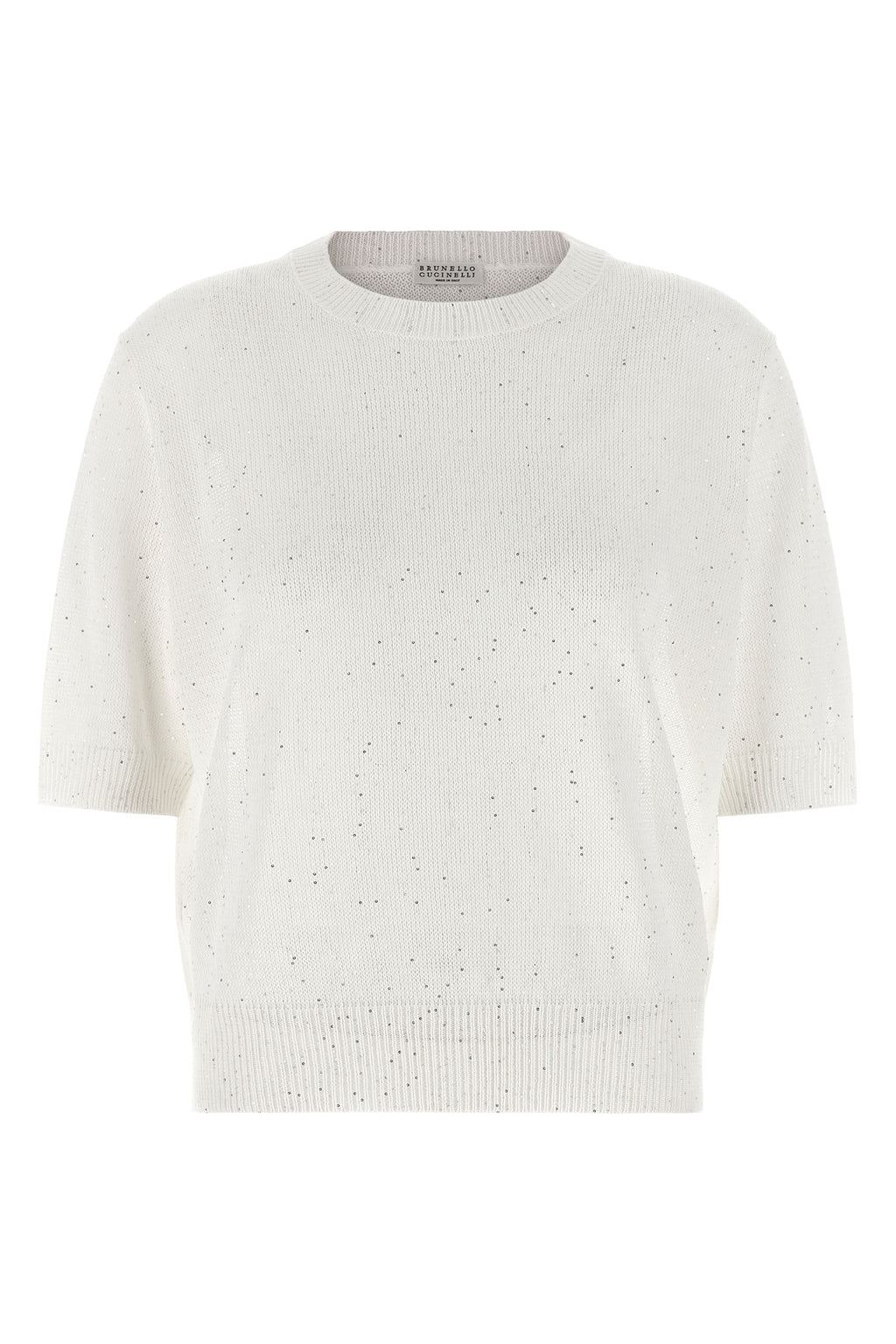 BRUNELLO CUCINELLI Sequin sweater For Women 94% linen 6% cotton