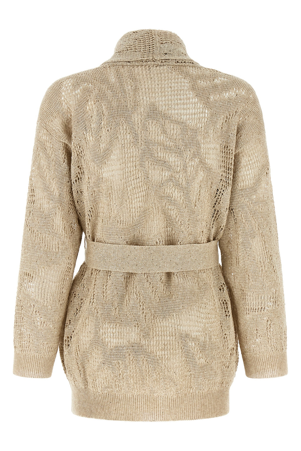 BRUNELLO CUCINELLI Crochet cardigan For Women 94% linen 6% cotton