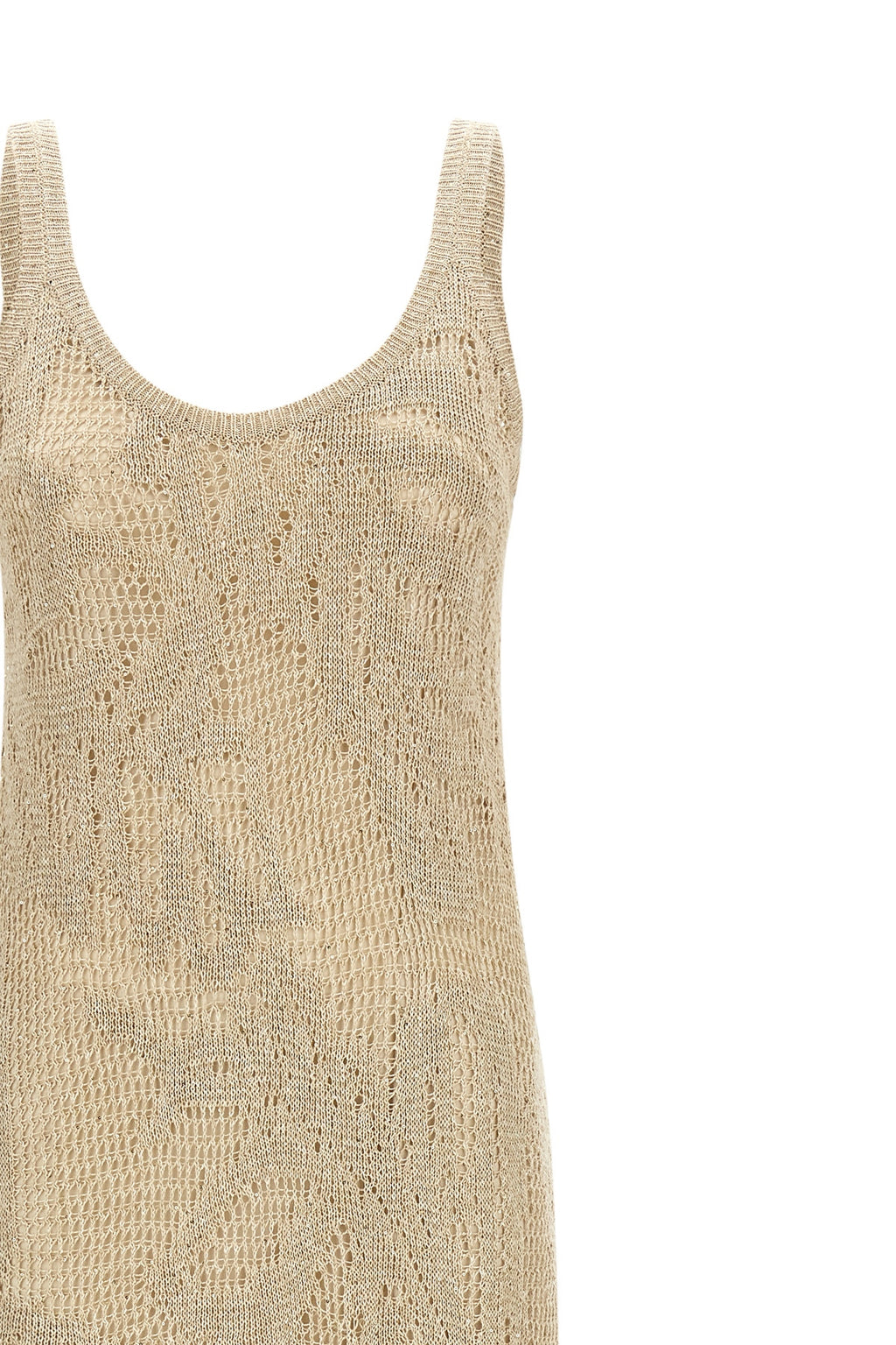 BRUNELLO CUCINELLI Crochet dress For Women 94% linen 6% cotton