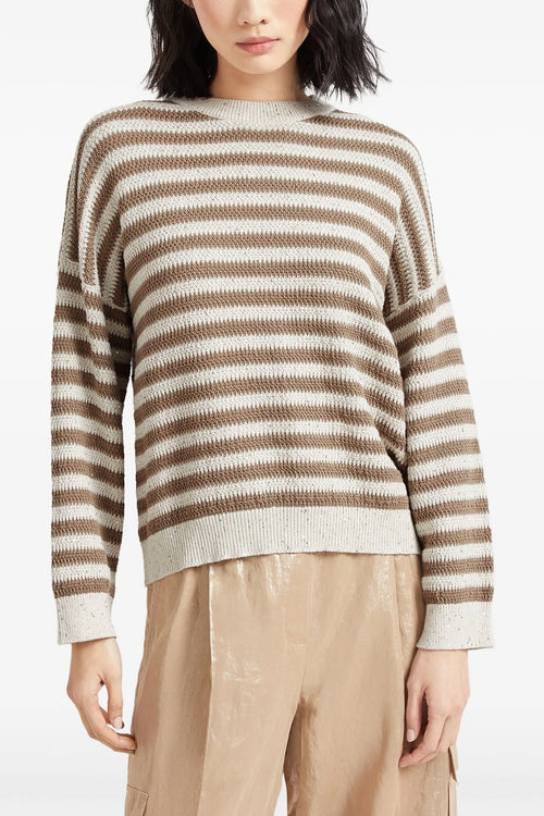 BRUNELLO CUCINELLI 'Dazzling' sweater For Women 96% cotton, 4% polyester