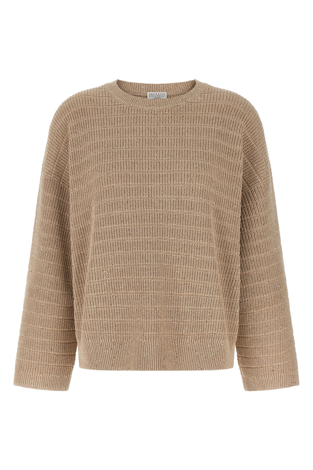 BRUNELLO CUCINELLI Diamond Cotton sweater For Women 96% cotton, 4% polyester