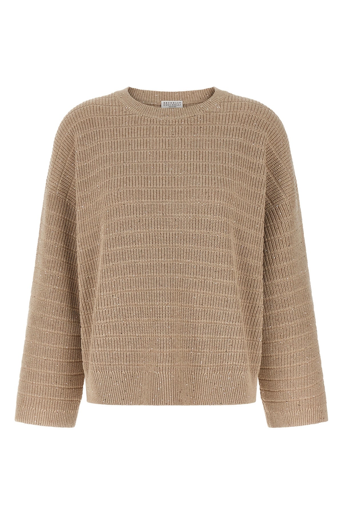 BRUNELLO CUCINELLI Diamond Cotton sweater For Women 96% cotton, 4% polyester