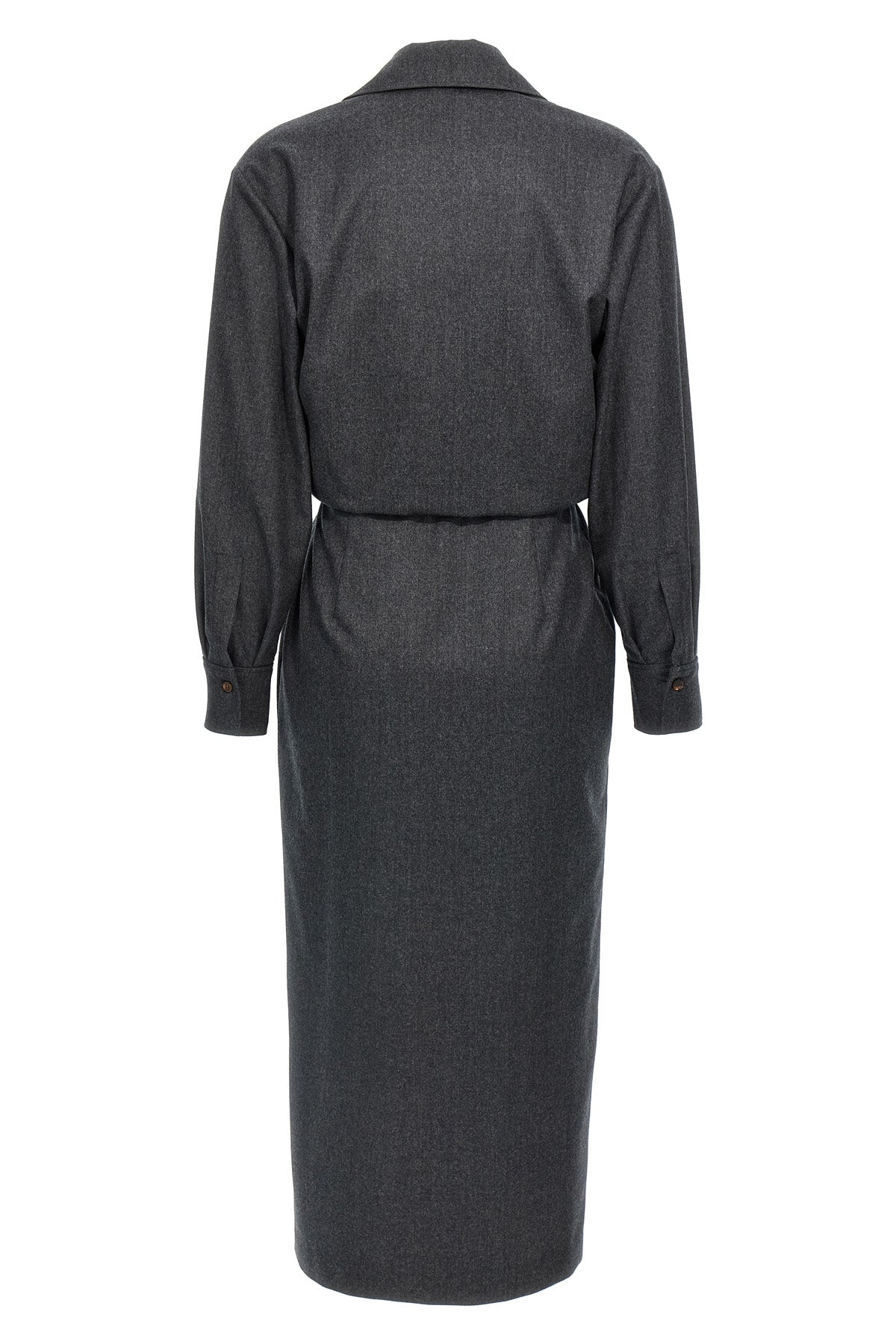 BRUNELLO CUCINELLI Wallet chemisier dress For Women 100% virgin wool