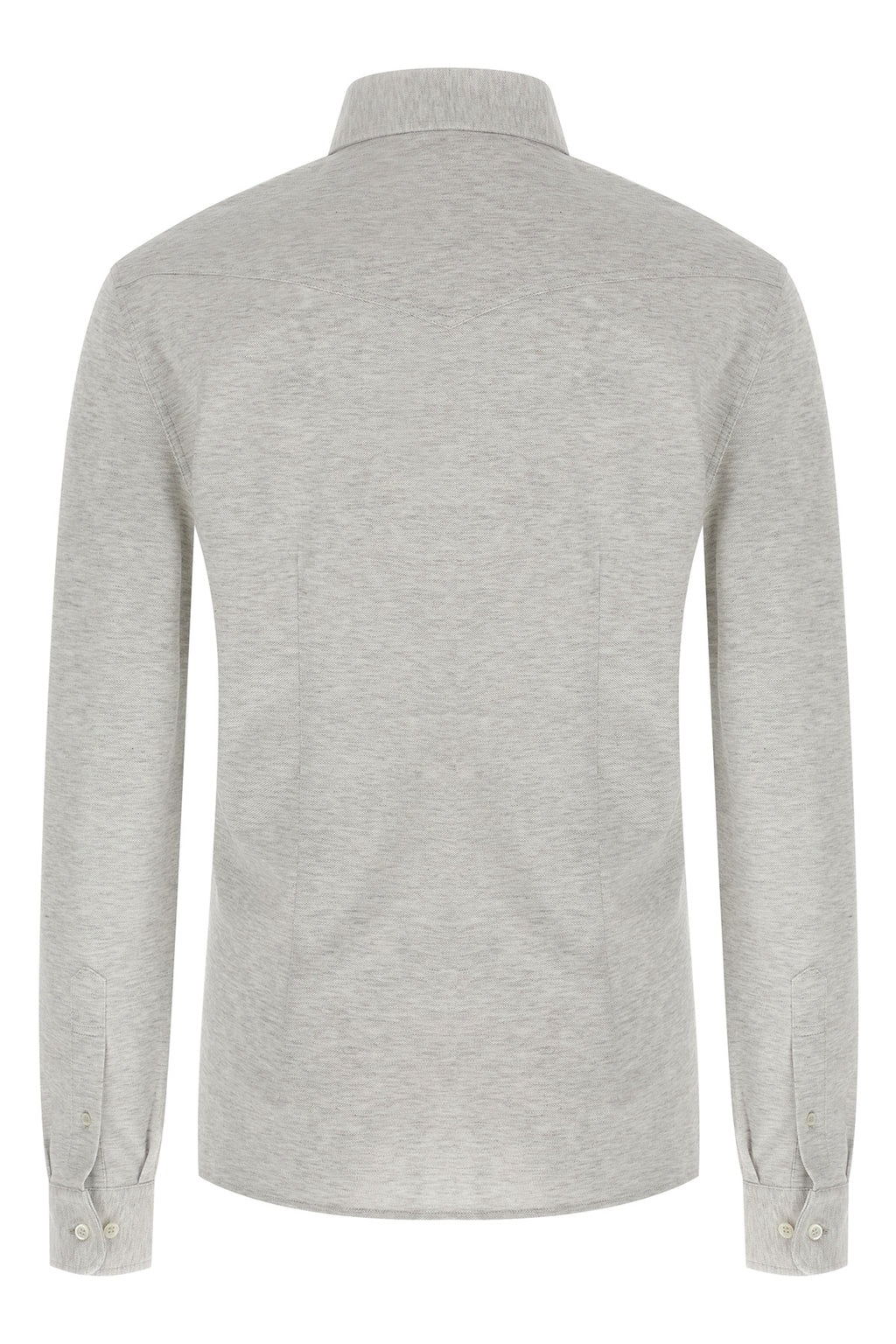 BRUNELLO CUCINELLI Piqué cotton shirt For Men 100% cotton