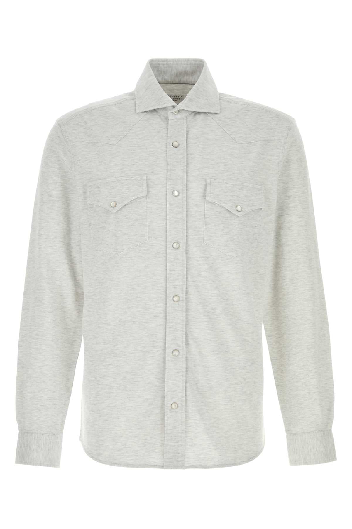 BRUNELLO CUCINELLI T-SHIRT SHIRT For Men Exterior: 100% Cotton