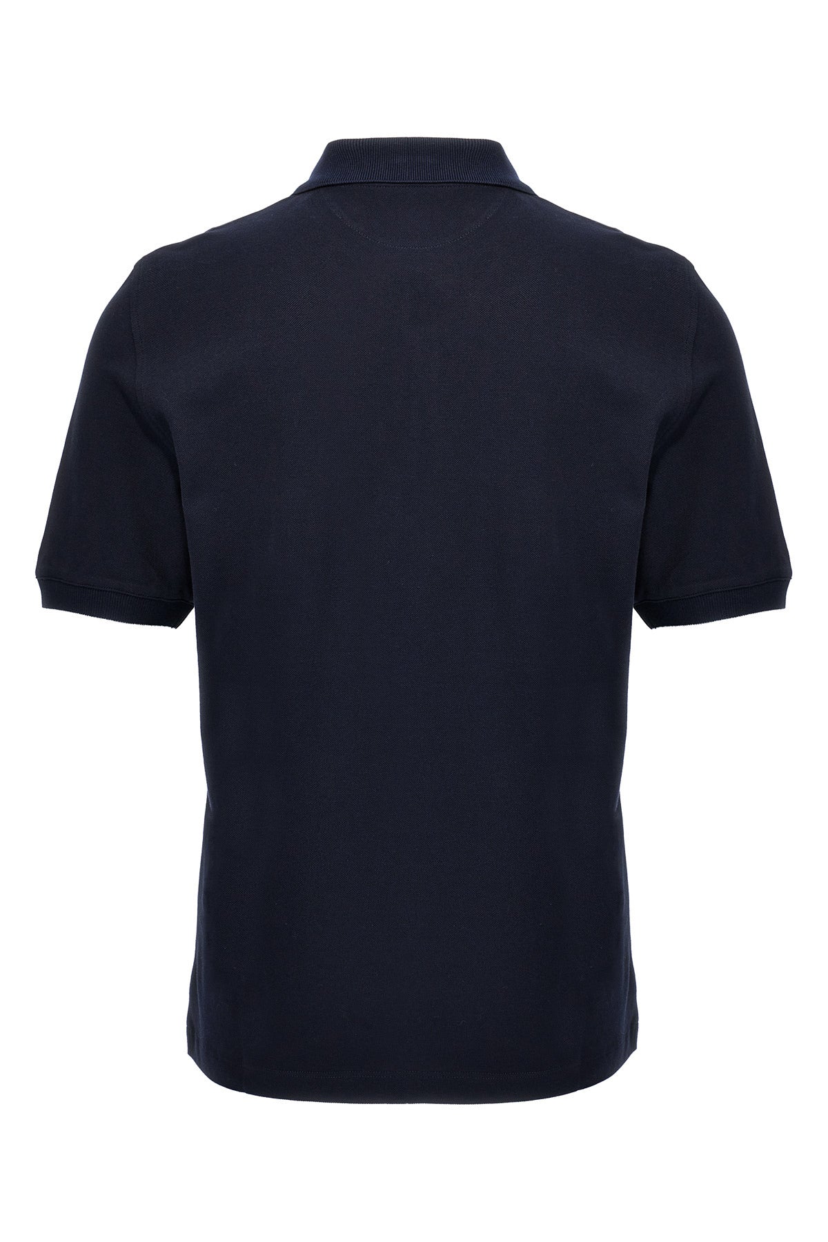 BRUNELLO CUCINELLI Logo piqué polo shirt