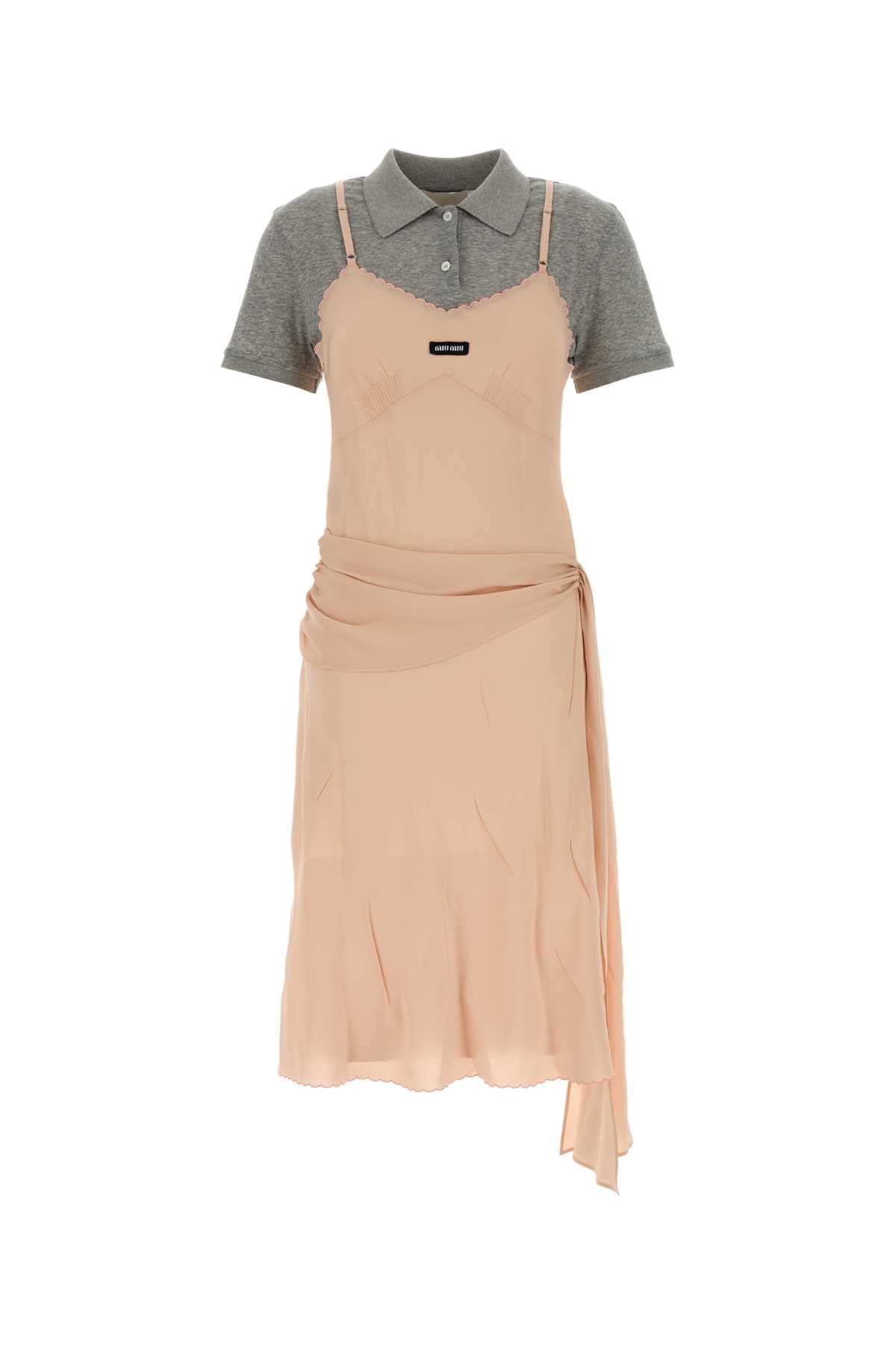 MIU MIU ABITI For Women Exterior 1: 100% Silk Exterior 2: 100% Cotton