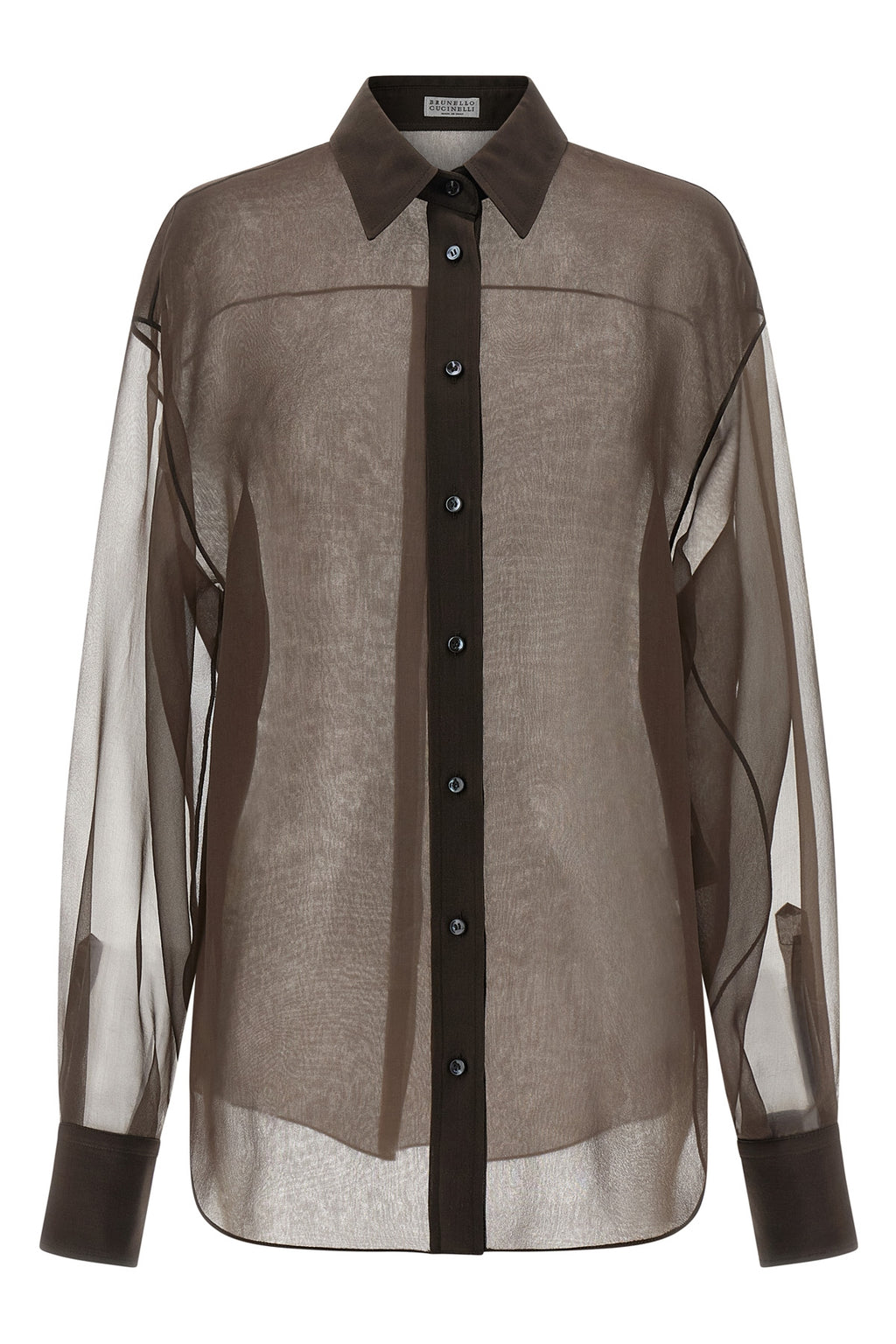 BRUNELLO CUCINELLI Organza shirt For Women 100% silk