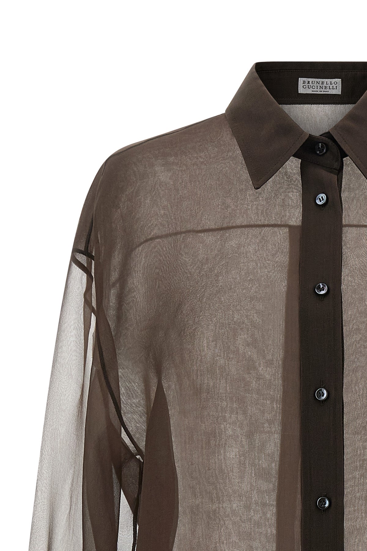 BRUNELLO CUCINELLI Organza shirt For Women 100% silk