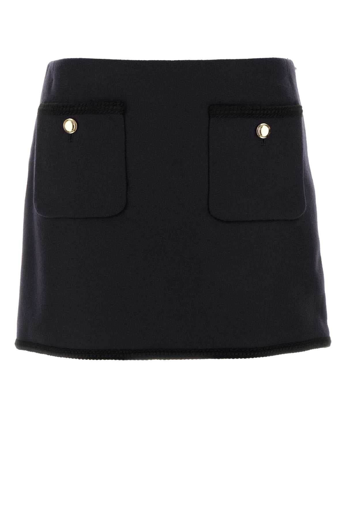 MIU MIU GONNA For Women Exterior: 100% Virgin wool Lining: 100% Viscose