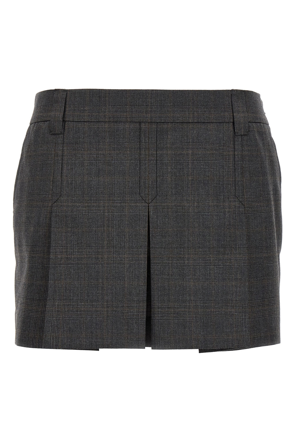 MIU MIU Prince of Wales skirt For Women 100% virgin wool