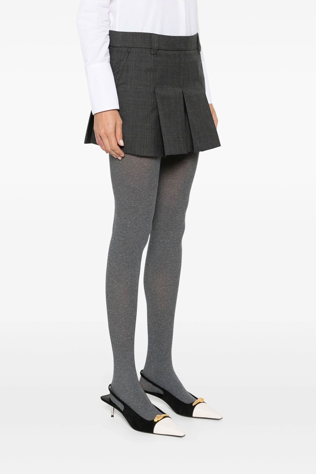 MIU MIU Prince of Wales skirt For Women 100% virgin wool